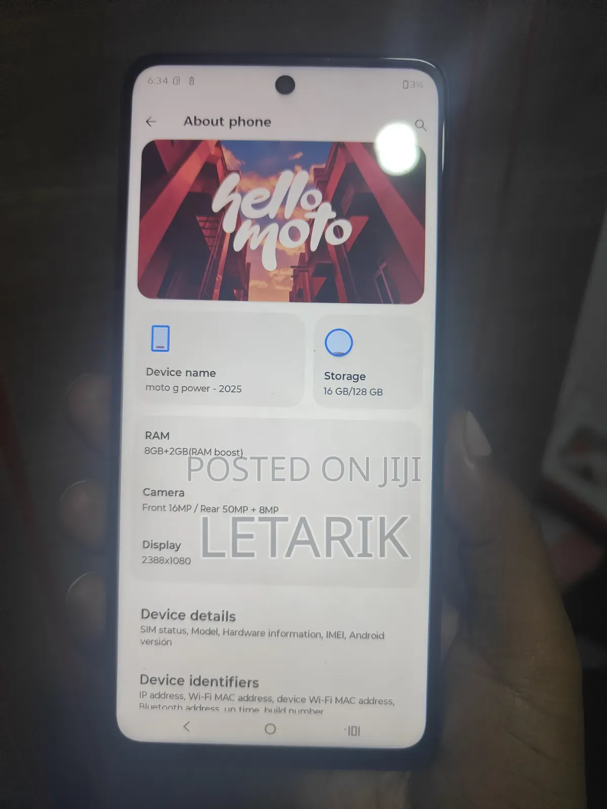 New Motorola Moto G Power (2025) 128 GB
