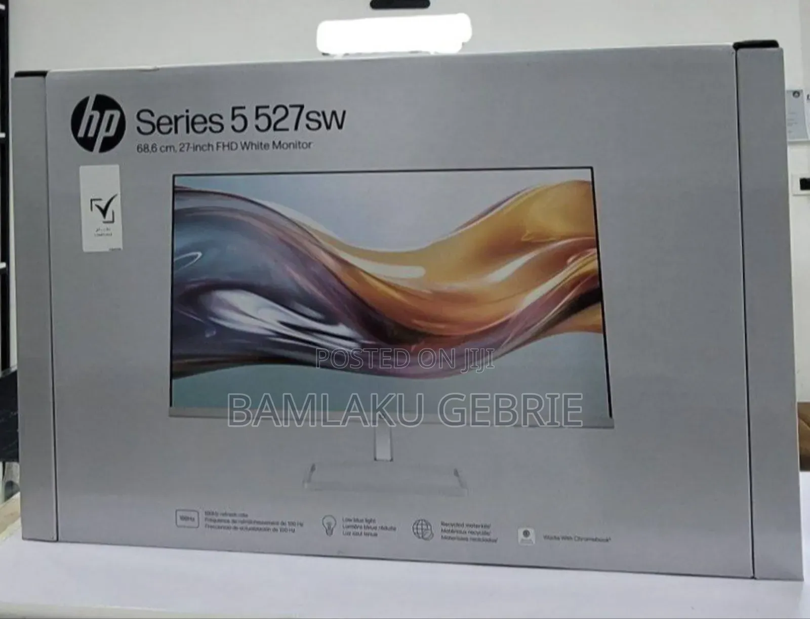 Hp 27 Inch 100hz Monitor 2pices Available Display • Screen 27 Inch