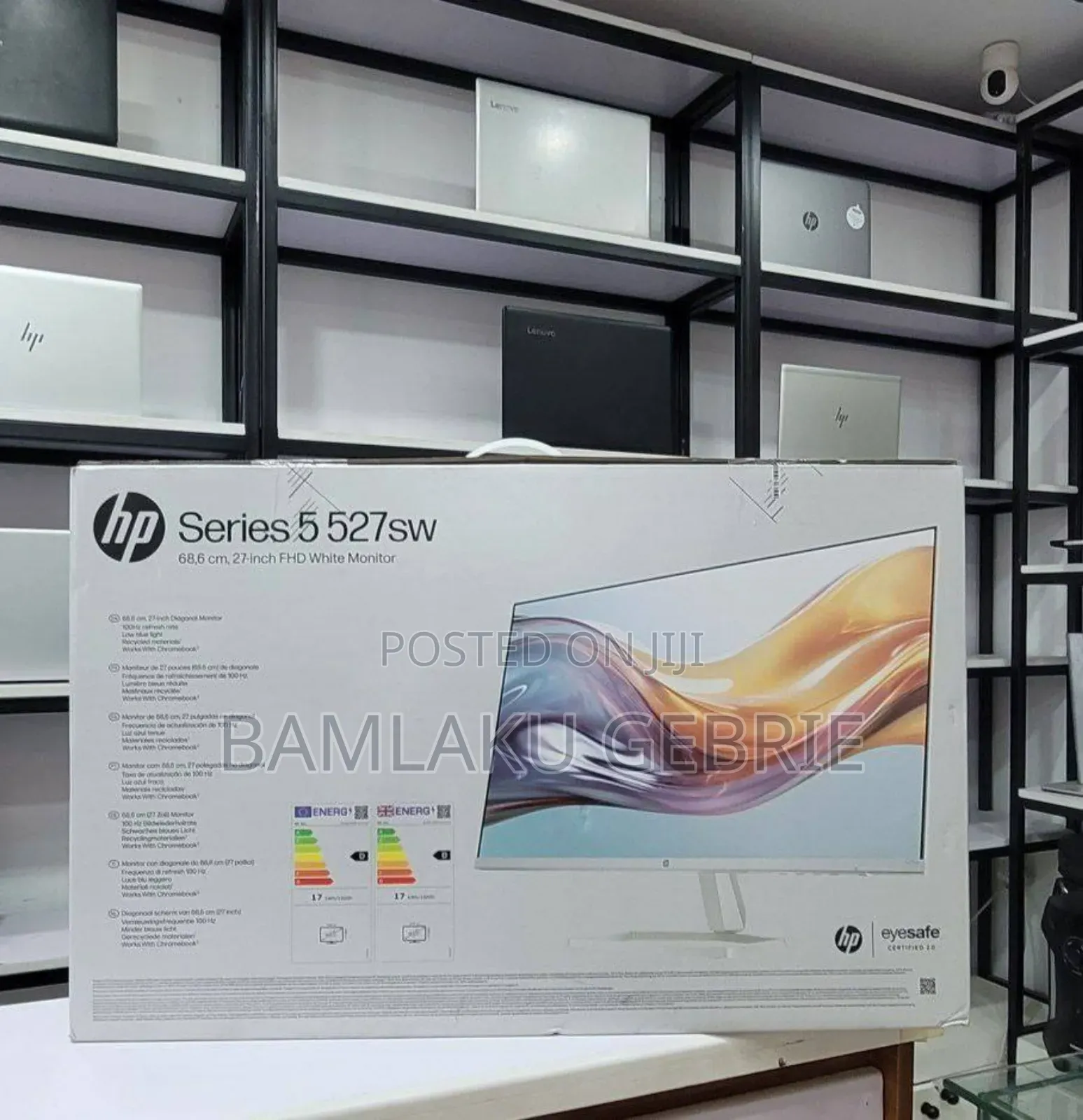 Hp 27 Inch 100hz Monitor 2pices Available Display • Screen 27 Inch