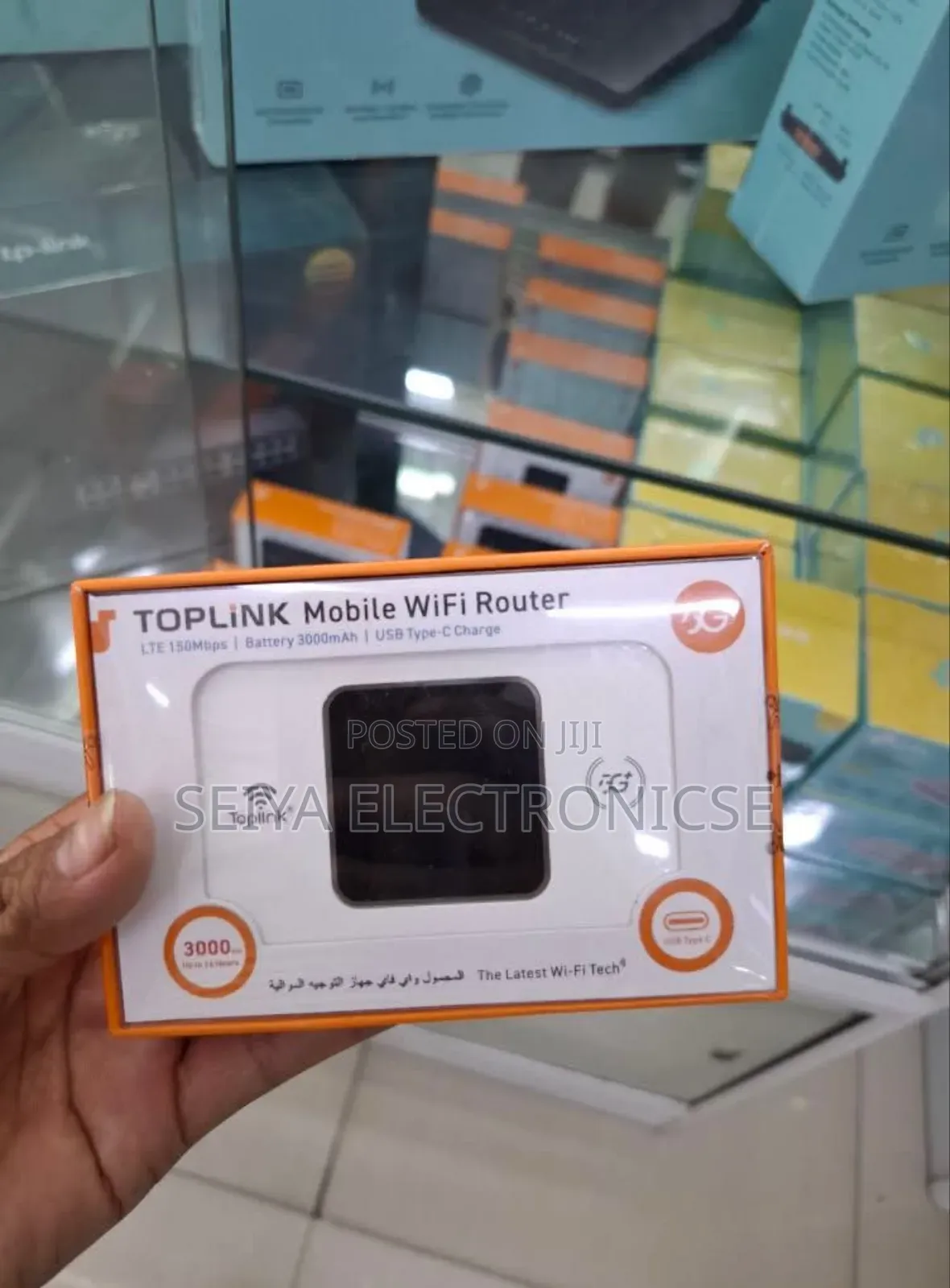 Toplink Mobile Wi-Fi Router Supports 4g Lte Networks