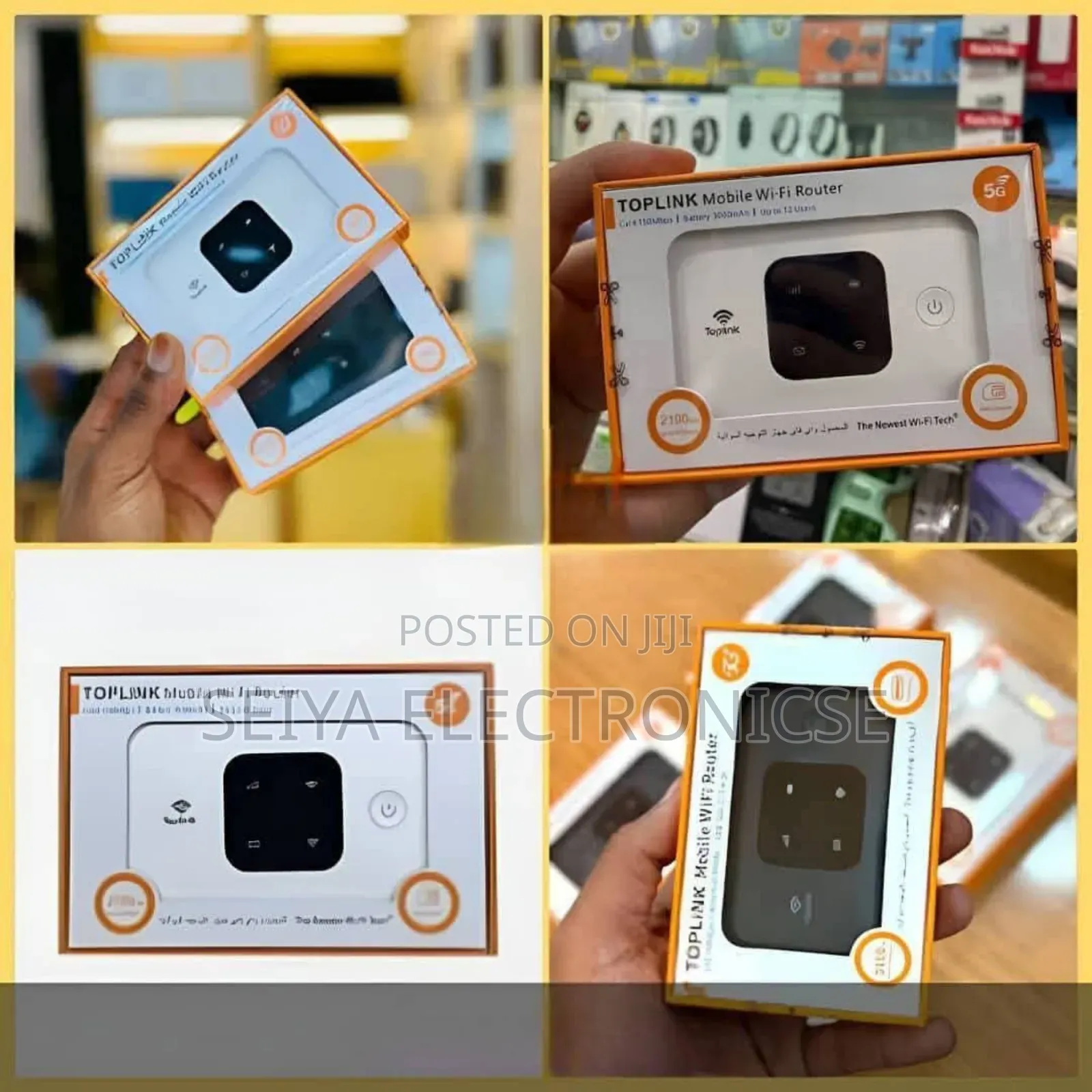 Toplink Mobile Wi-Fi Router Supports 4g Lte Networks