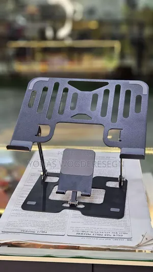 360° Rotating Laptop Phone Stand Adjustable Foldable