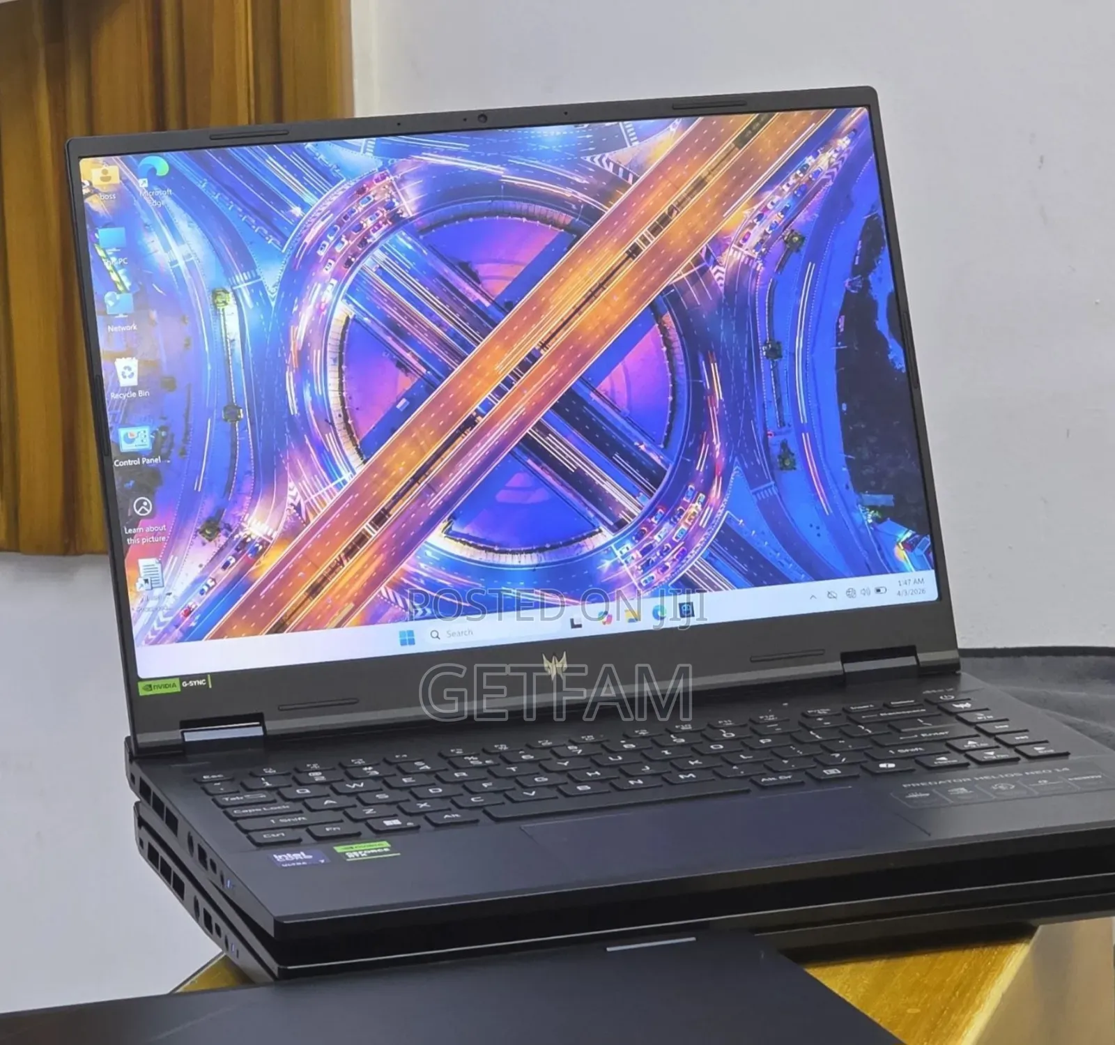 New Laptop Acer Predator Helios Neo 16 16GB Intel Core Ultra 7 SSD 1T