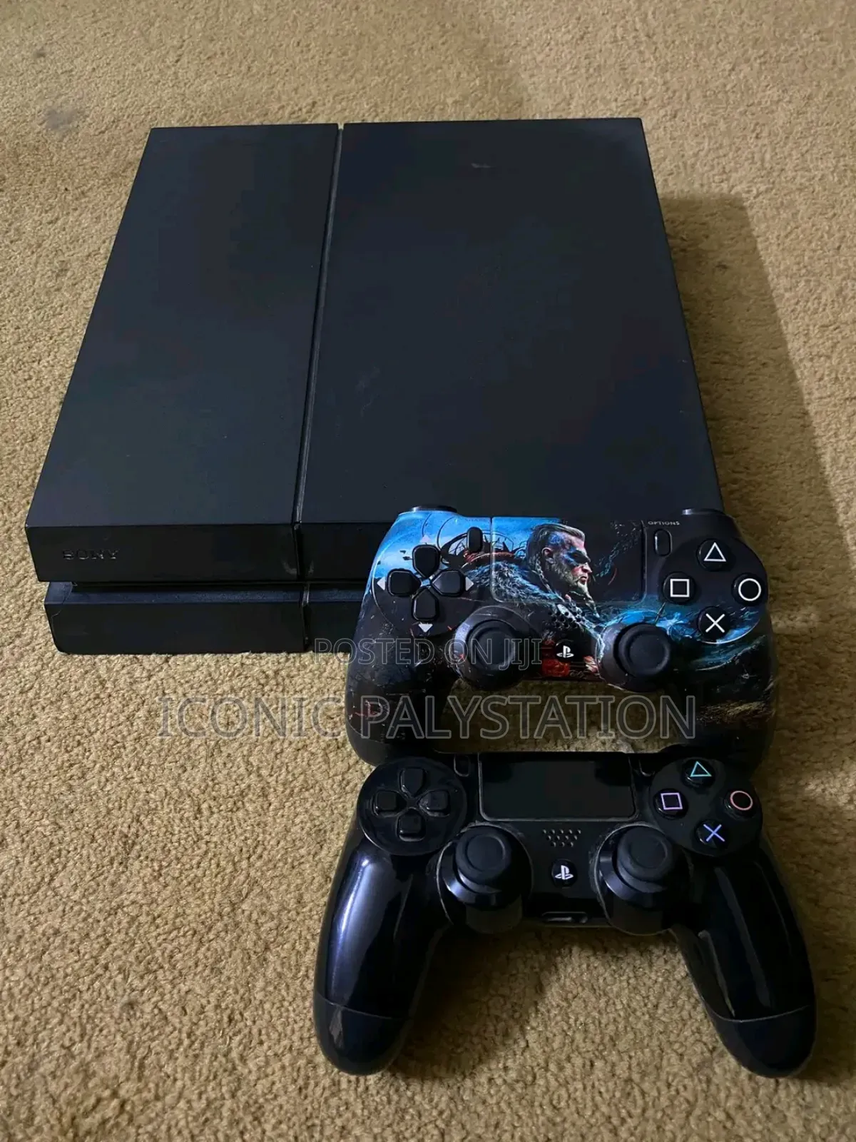 Iconic Playstation Ps4 With Original Joystiks Jealbeark Update