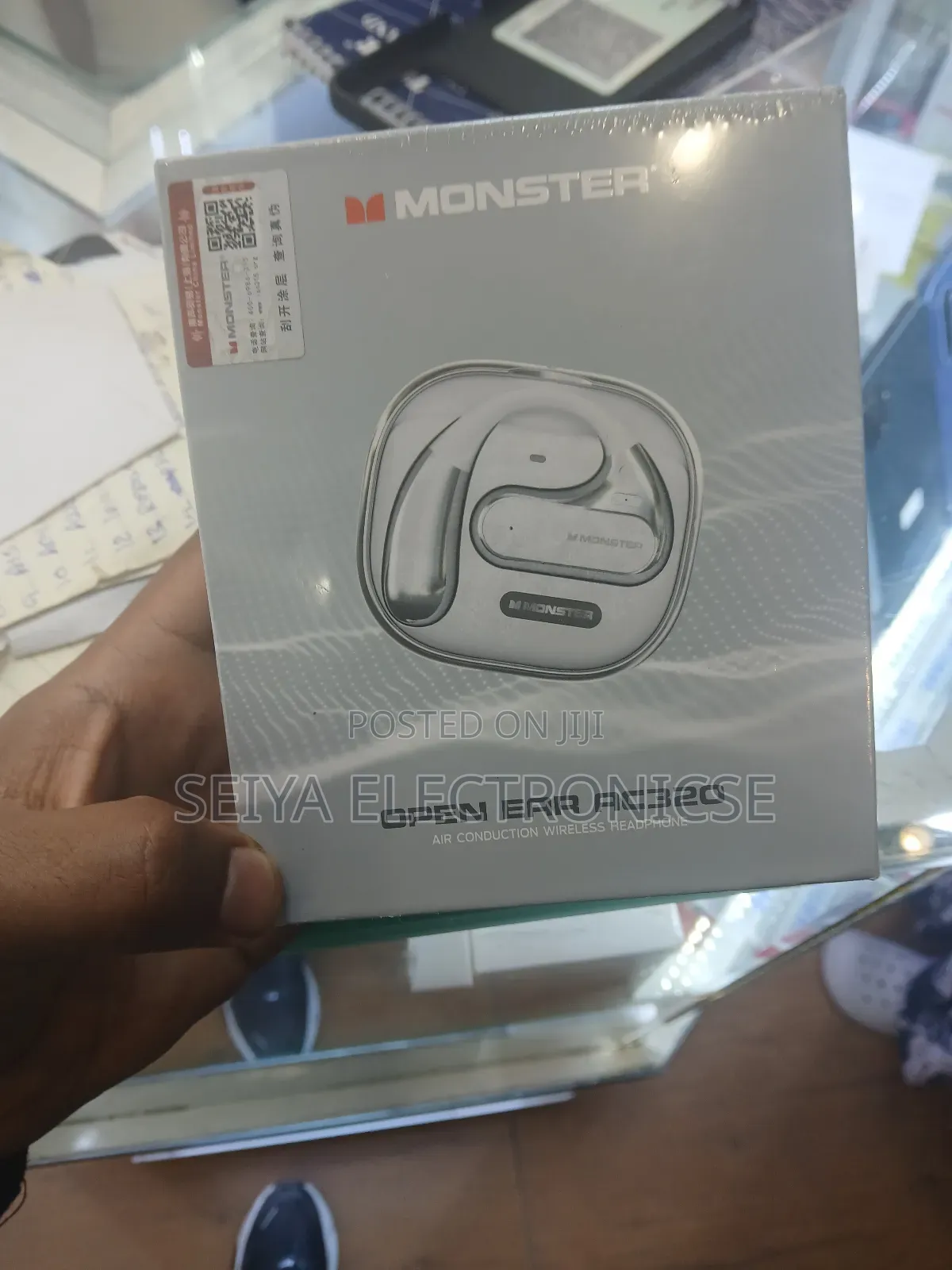 Monster Ac320 Open-ear Wireless Headphone. Earbuds Monster