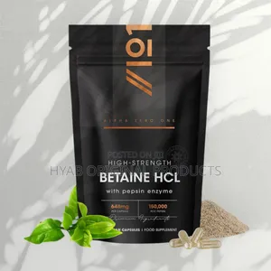 Betaine HCL 648mg Pepsin 150,000 FCC –