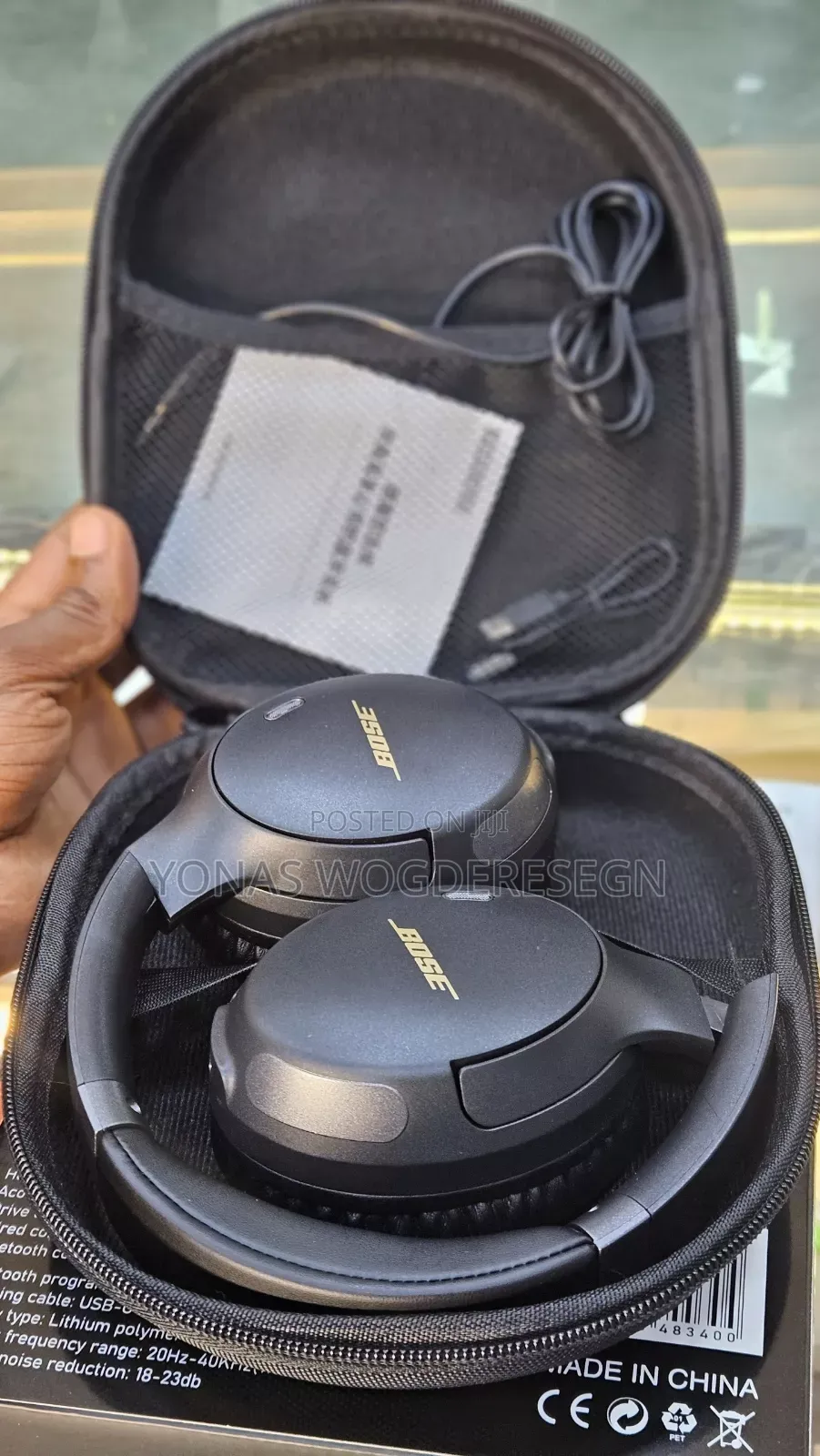 Boos Qc75 Headphones | Wireless Noise-cancelling | Premium Sound