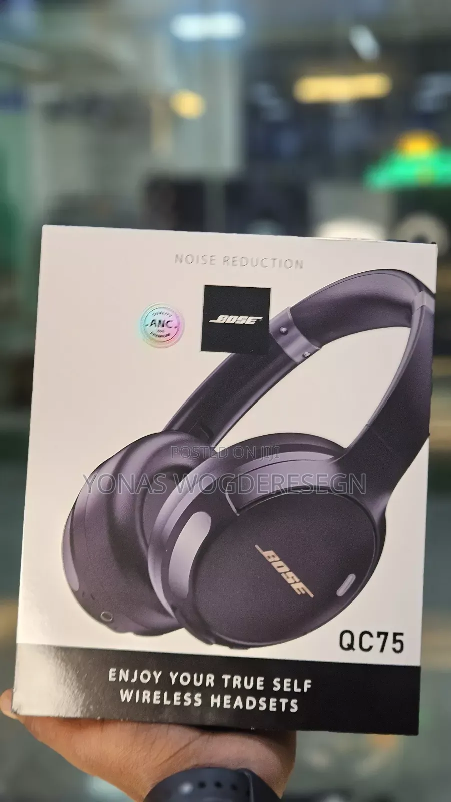Boos Qc75 Headphones | Wireless Noise-cancelling | Premium Sound