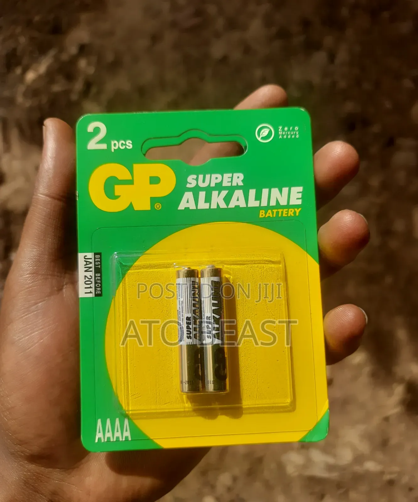 Gp Super Alkaline Aaaa Batteries. Size: Aaaa, 25a, Mn2500, or Lr61).