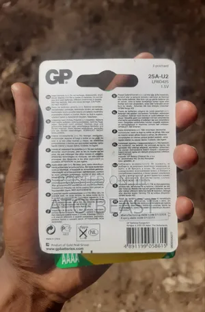 Gp Super Alkaline Aaaa Batteries. Size: Aaaa, 25a, Mn2500, or Lr61).