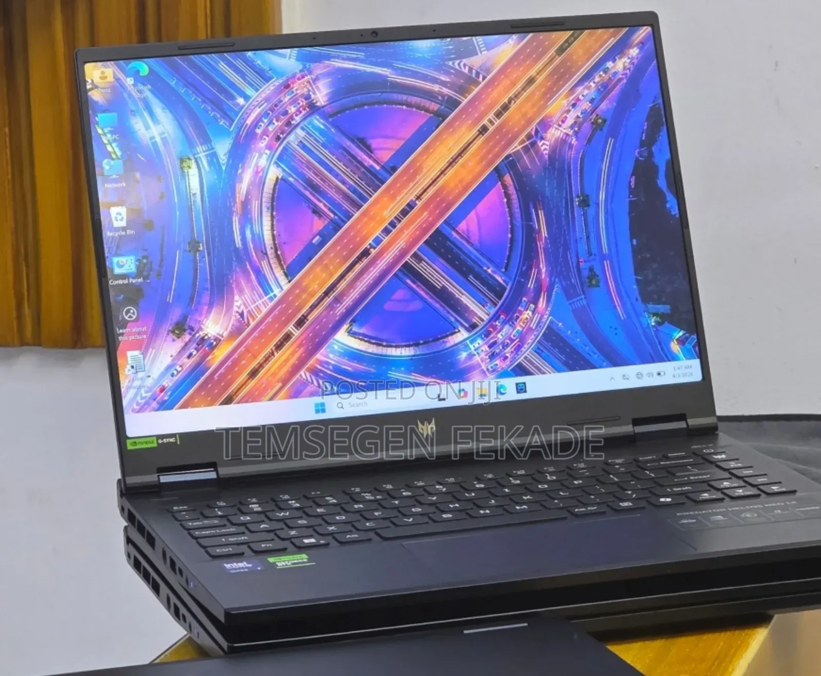 New Laptop Acer Predator Helios Neo 14 16GB Intel Core Ultra 5 SSD 1T