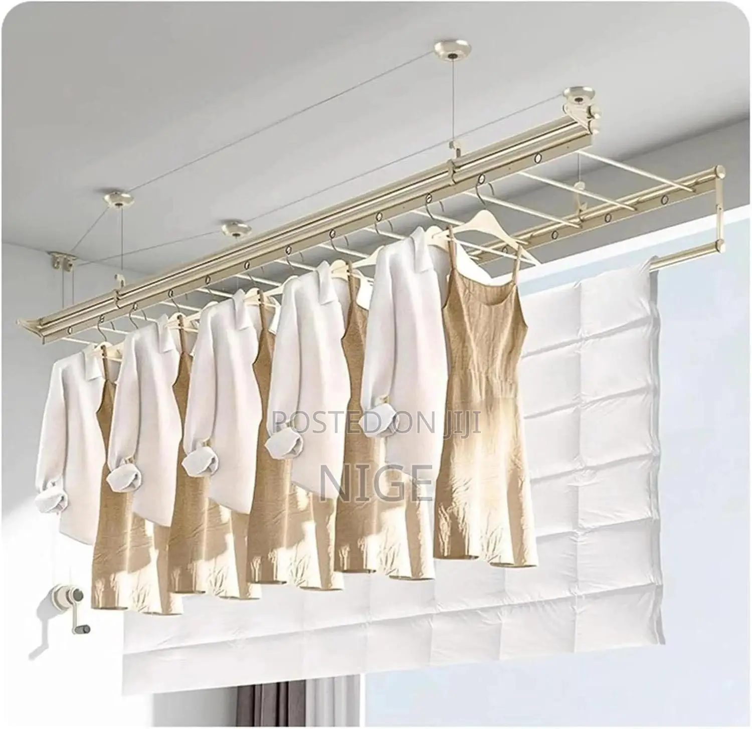 Manual Lifting Clothes Drying Rack