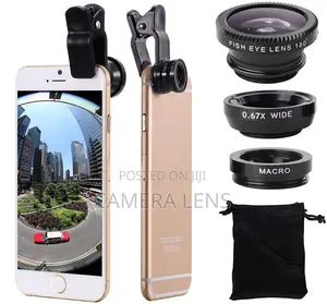 3-in-1 Universal Clip Camera Lens Kit