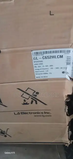 Lg Top Freezer Refrigerator, Model Gl-C652hlcm.