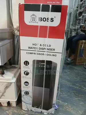 Water Dispenser Boss Hot Cold, Model Number Ha9. Features: