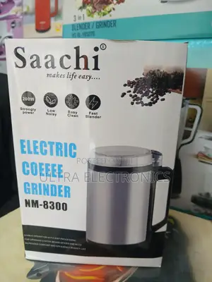 Coffee Grinder Saachi 200w Electric , Model Nm-8300. Pow