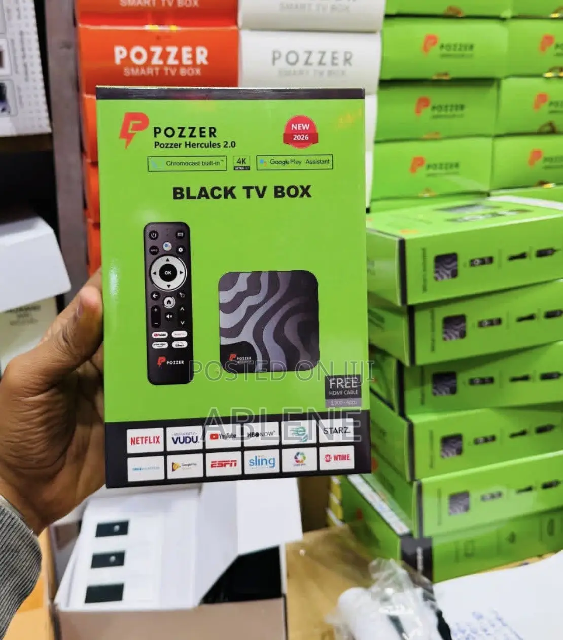 Pozzer Hercules 2026 Tv Box