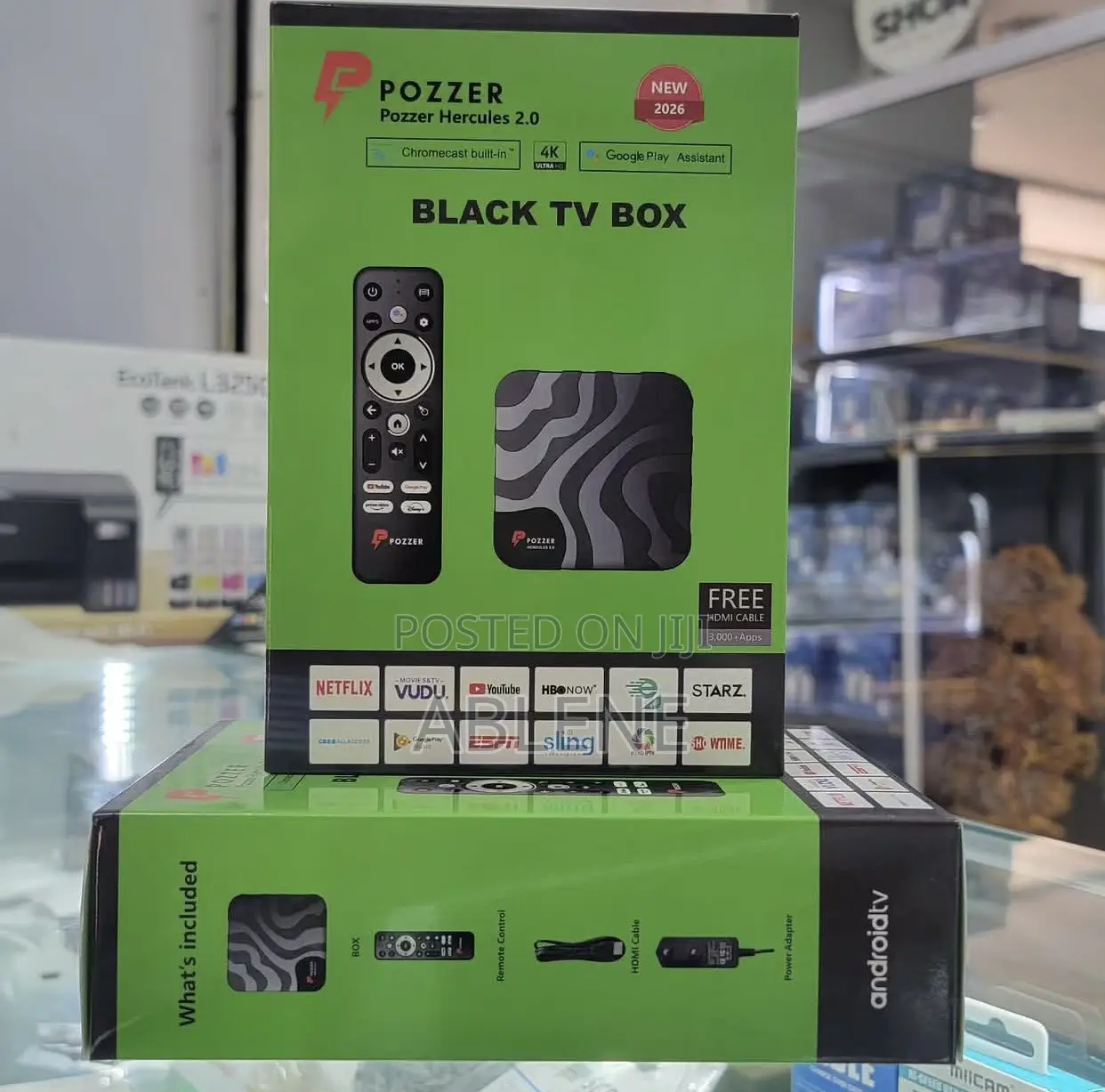 Pozzer Hercules 2026 Tv Box