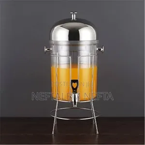 8l Dispenser Jar With Stand Rack