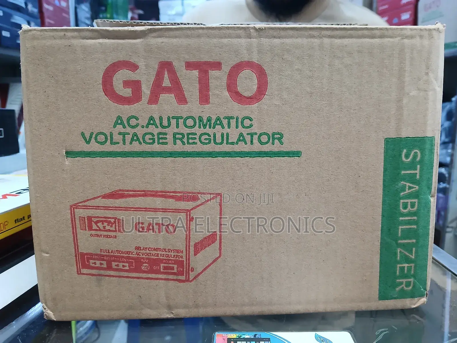 Stabilizer Gato Avr-1500va Automatic Voltage Regulator, A Device To