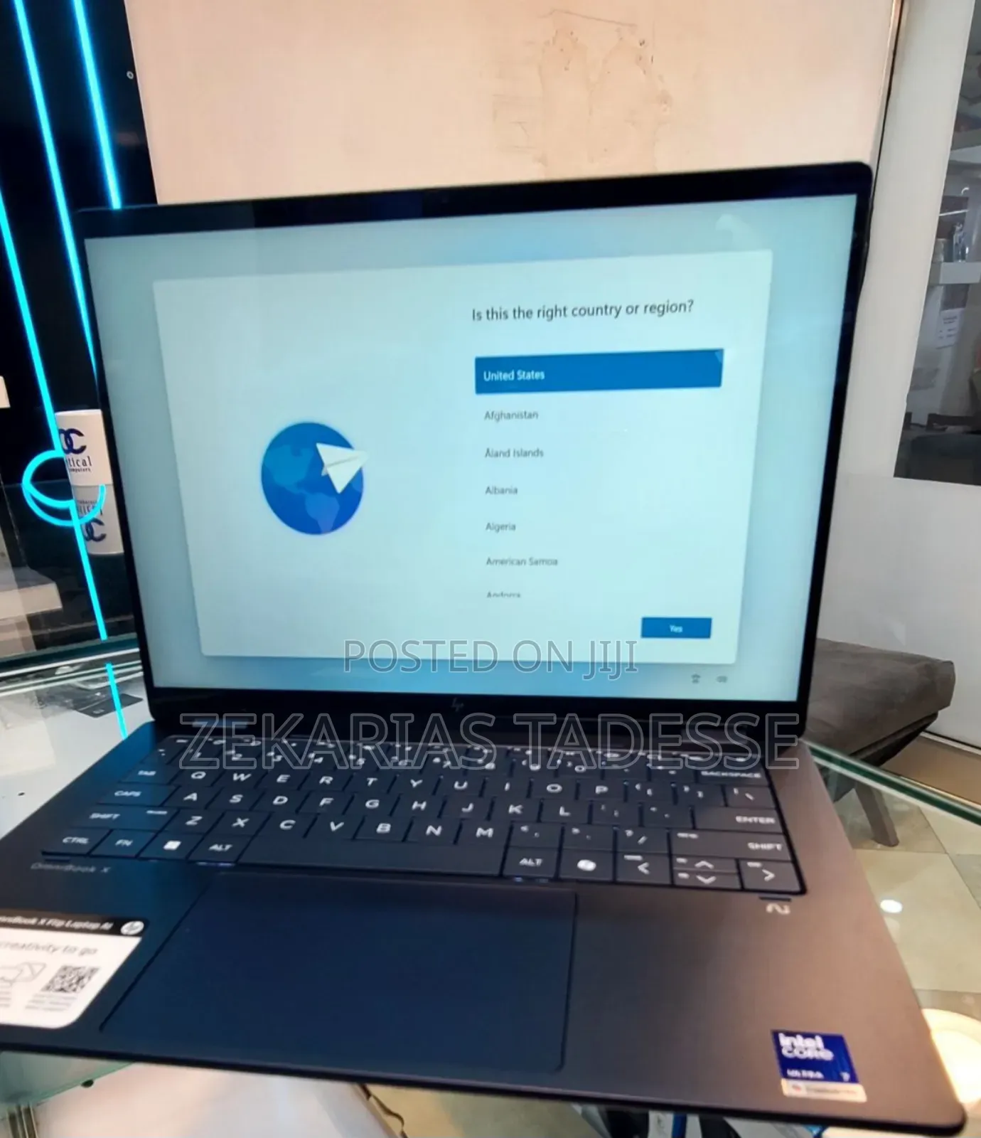 New Laptop HP OmniBook X Flip 14" 16GB Intel Core Ultra 7 SSD 1T