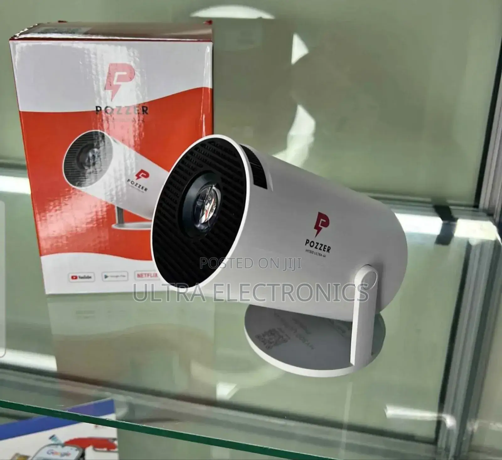 Projector Pozzer 130-Inch - አዲስ ዕቃ | Hy300 •Hdmi ስለሚቀበል ከሪሲቨር