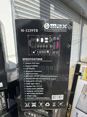 Max 12” Professional Audio Speaker | 1239