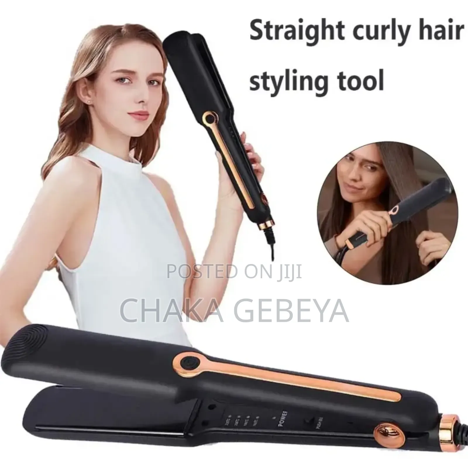Hometime Professional Hair Straightener–30s Fast Ready, 220°C,Ceramic
