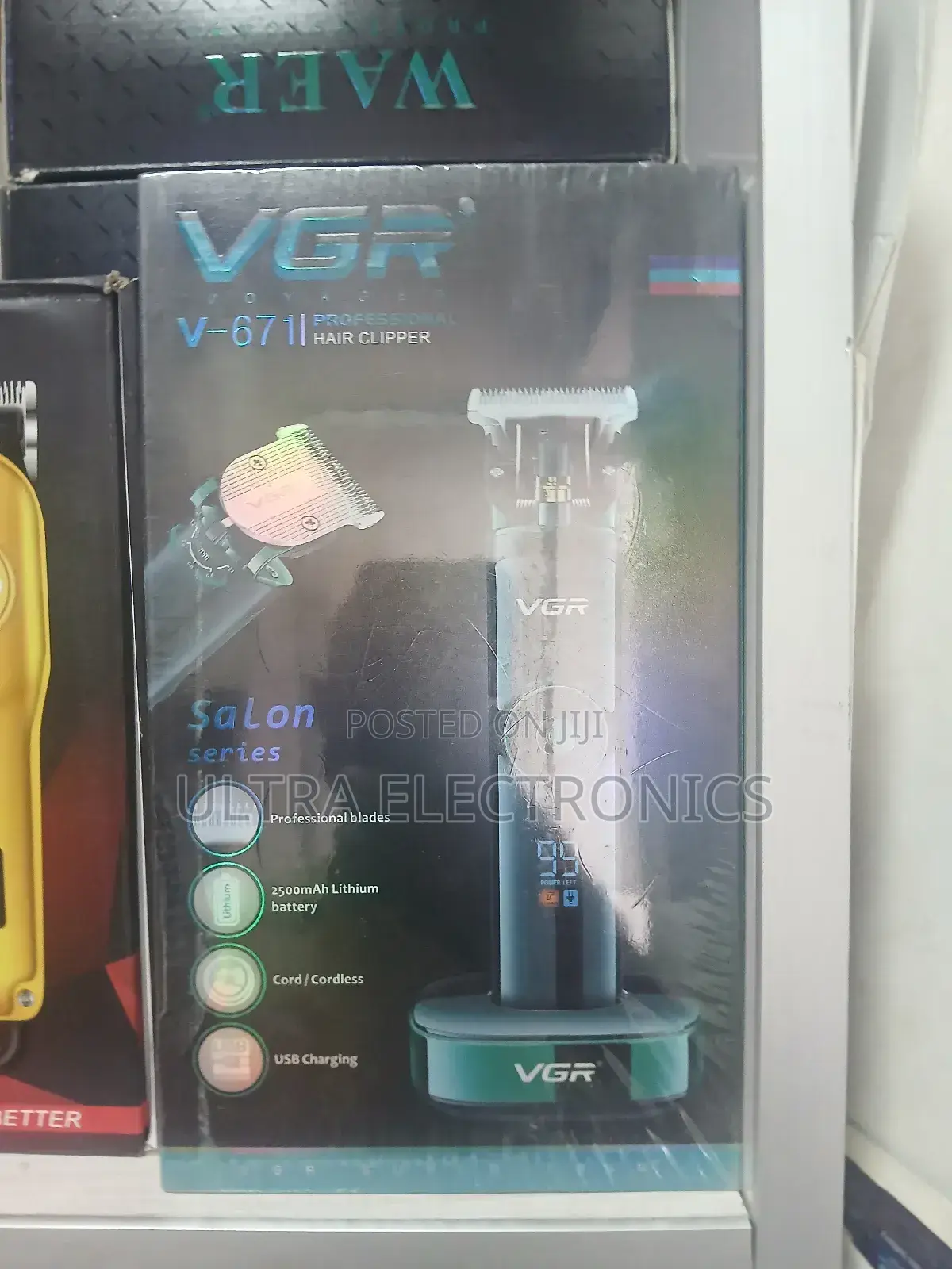 የፀጉር ማሽን VGR v-671 Professional Hair Clipper/Trimmer From the Salon