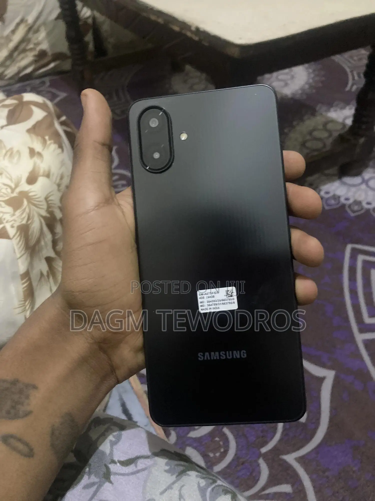 New Samsung Galaxy A07 4G 64 GB Black