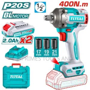 Total Impact Wrench Cordless | High Torque Professional Power Tool