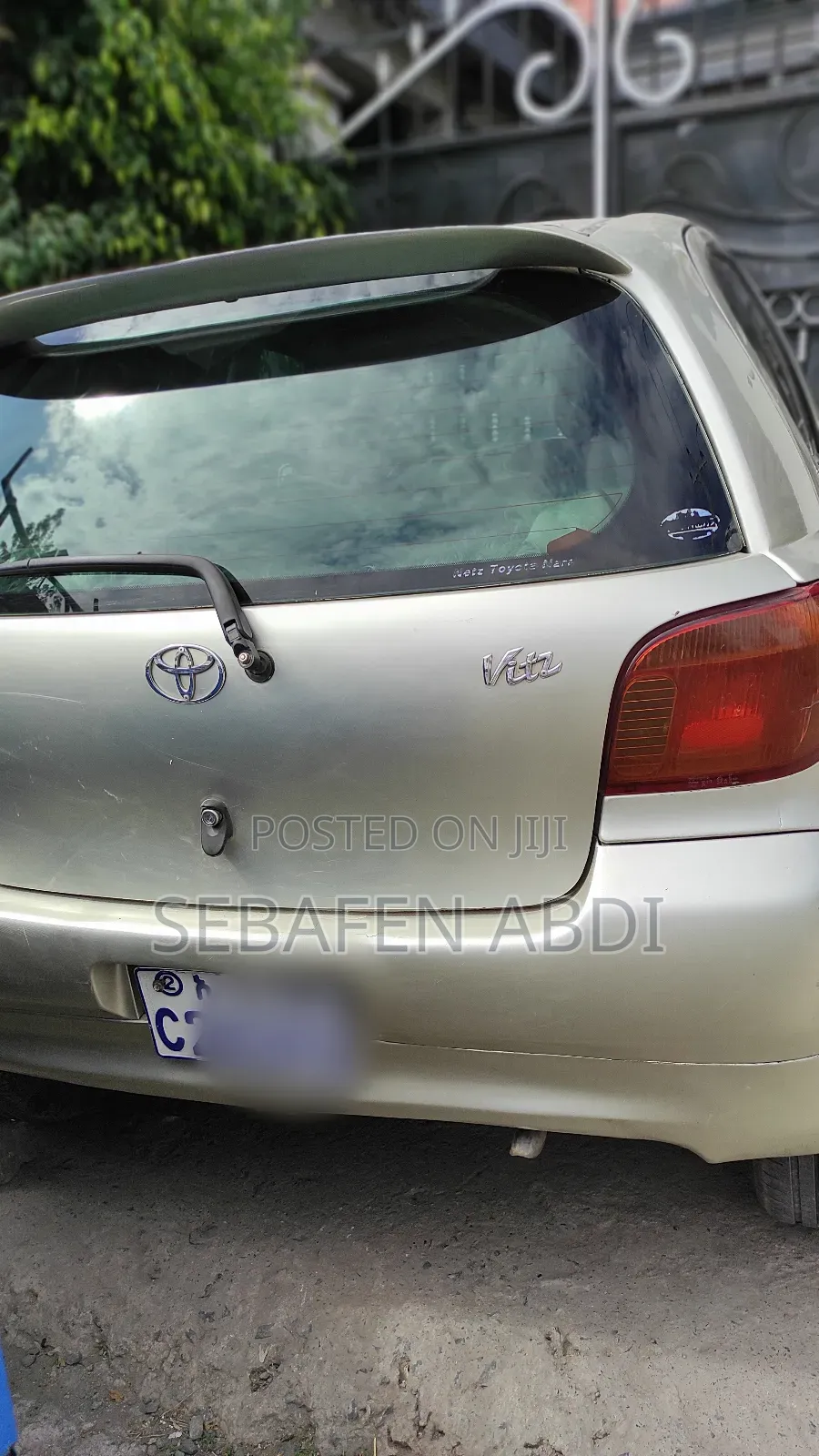 Toyota Vitz 1.3 FWD 3dr 2003 Silver