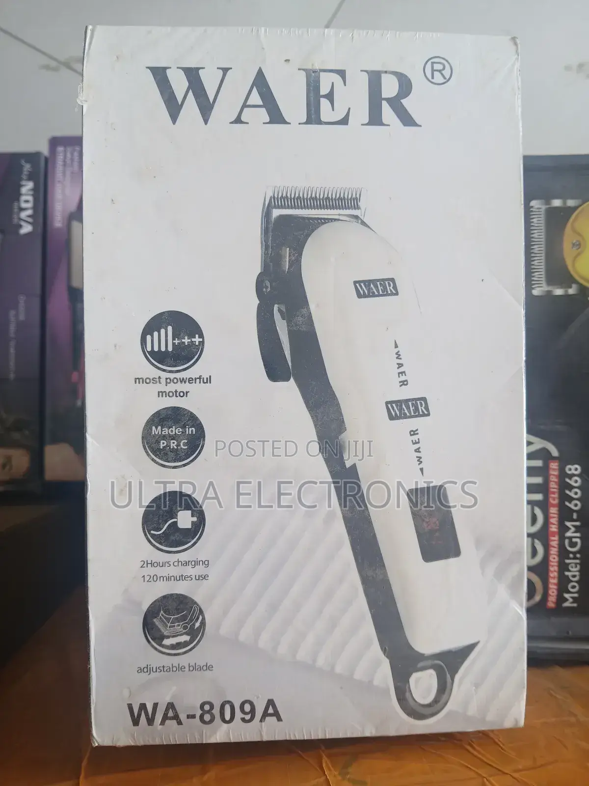 የፀጉር ማሽን Waer Wa-809a Professional Hair Clipper.