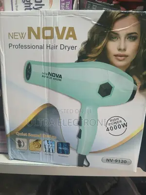 Hair Dryer New Nova Professional (Model Nv-9120).