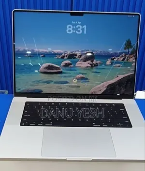 New Laptop Apple MacBook Pro 2021 M1 16GB Apple M1 SSD 512GB