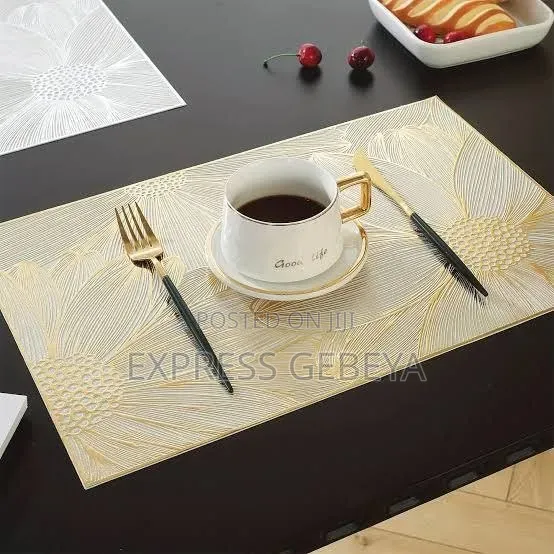 6pcs Table Place Mat የገበታ ምንጣፍ Table Mat