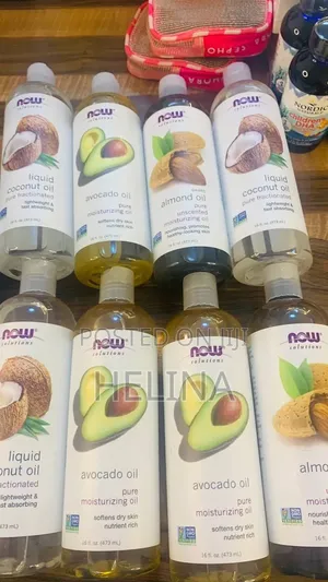 Now Solutions Pure Hair Avocado ,Almond,Coconut ,Castor Oil From Usa
