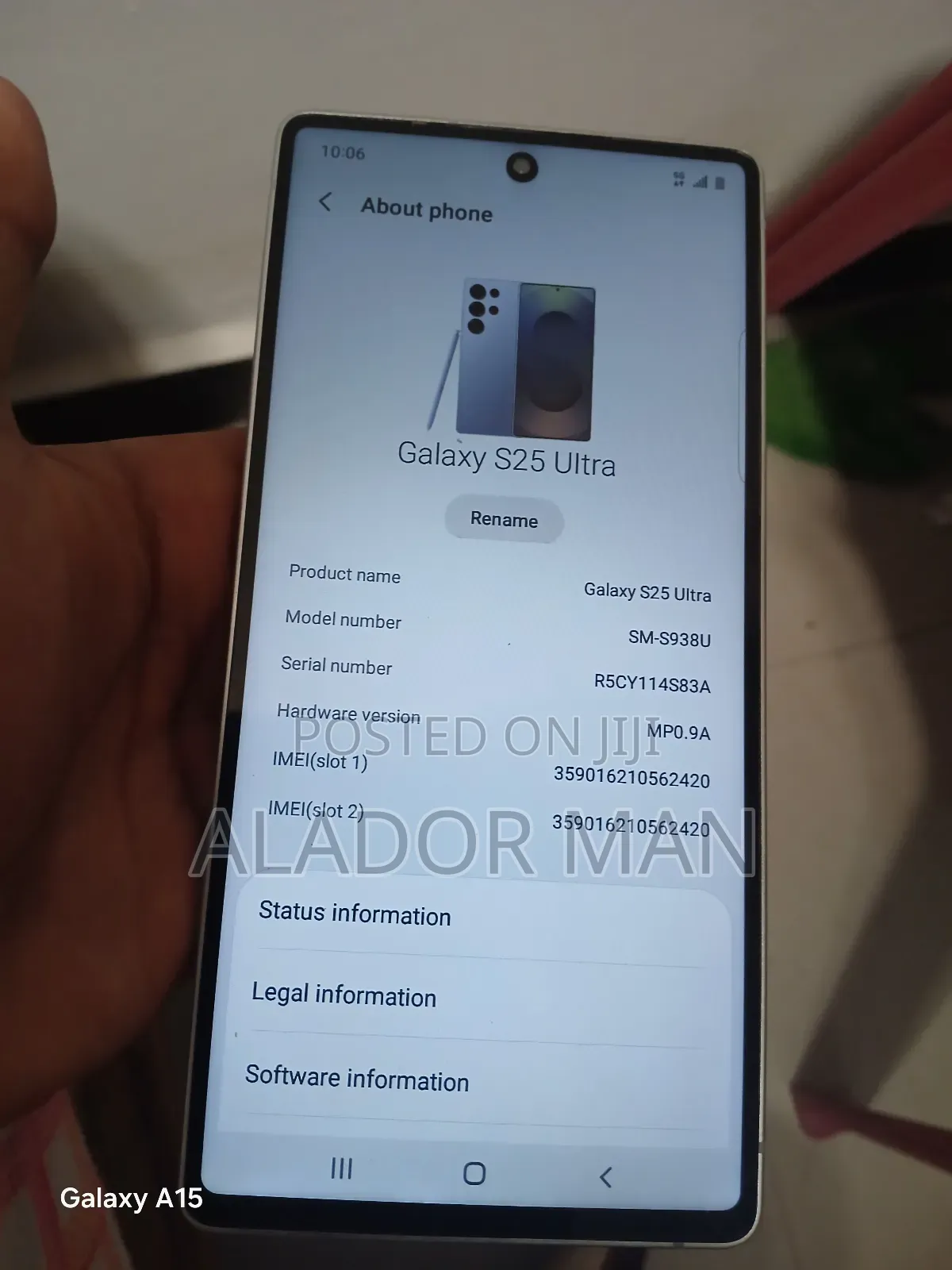 Samsung Galaxy S25 Ultra 512 GB Silver