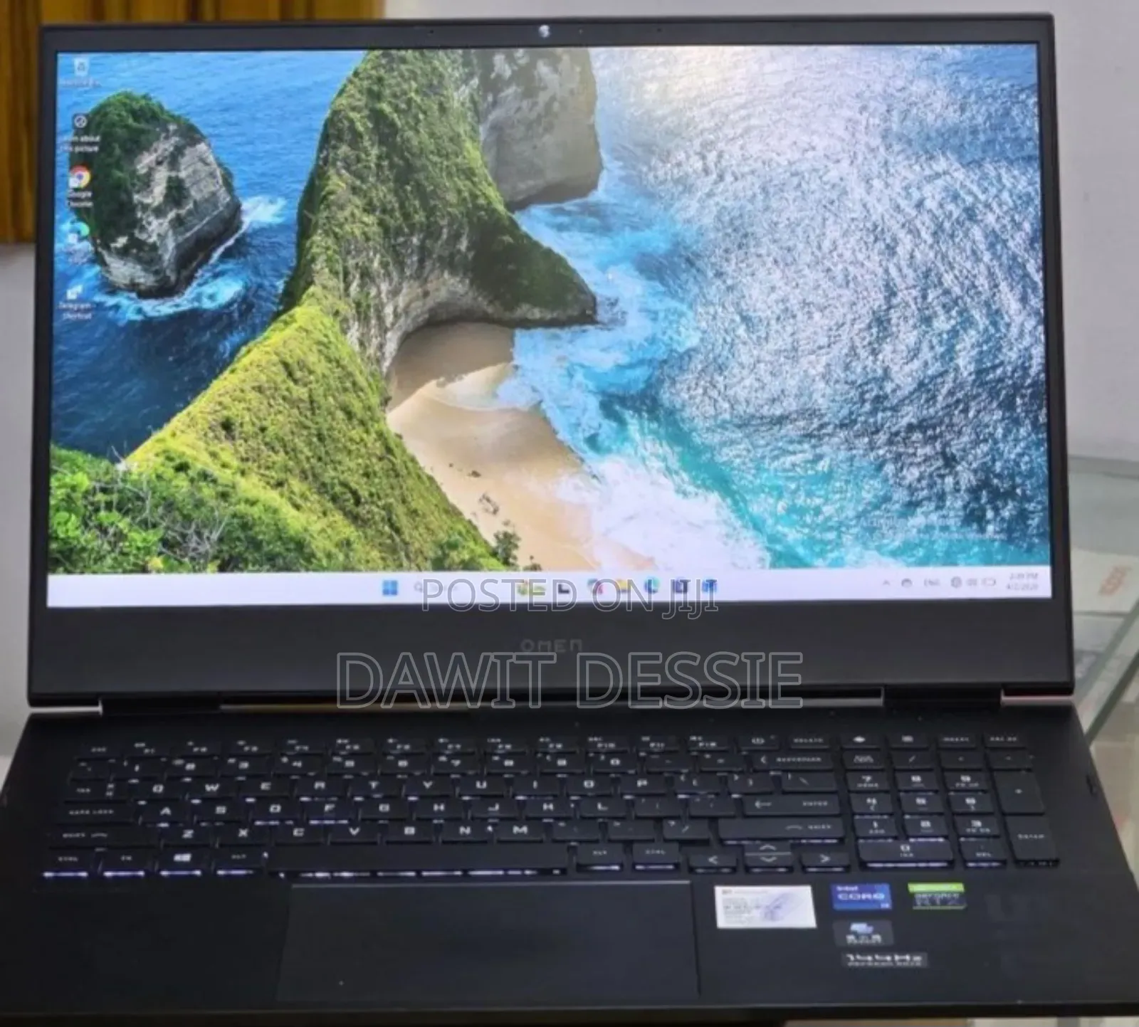 New Laptop HP Omen 16 16GB Intel Core i7 SSD 512GB