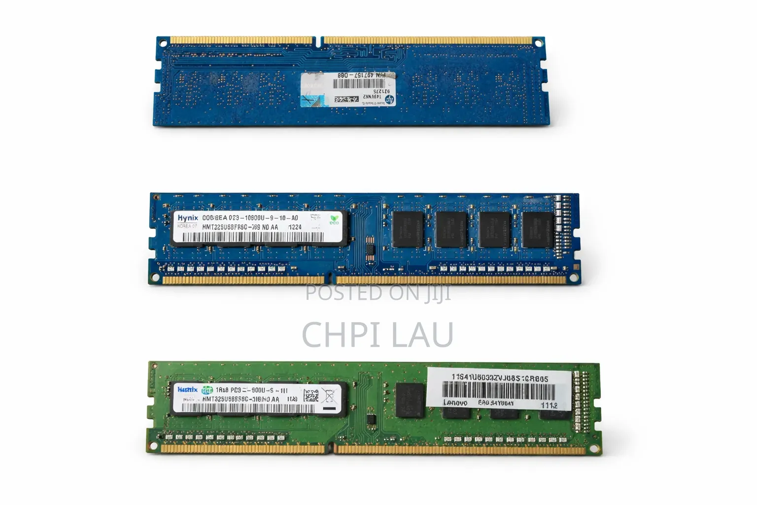 Title for Jiji Ad: Samsung 8gb Ddr4 Hynix 2gb Ddr3 Desktop Ram