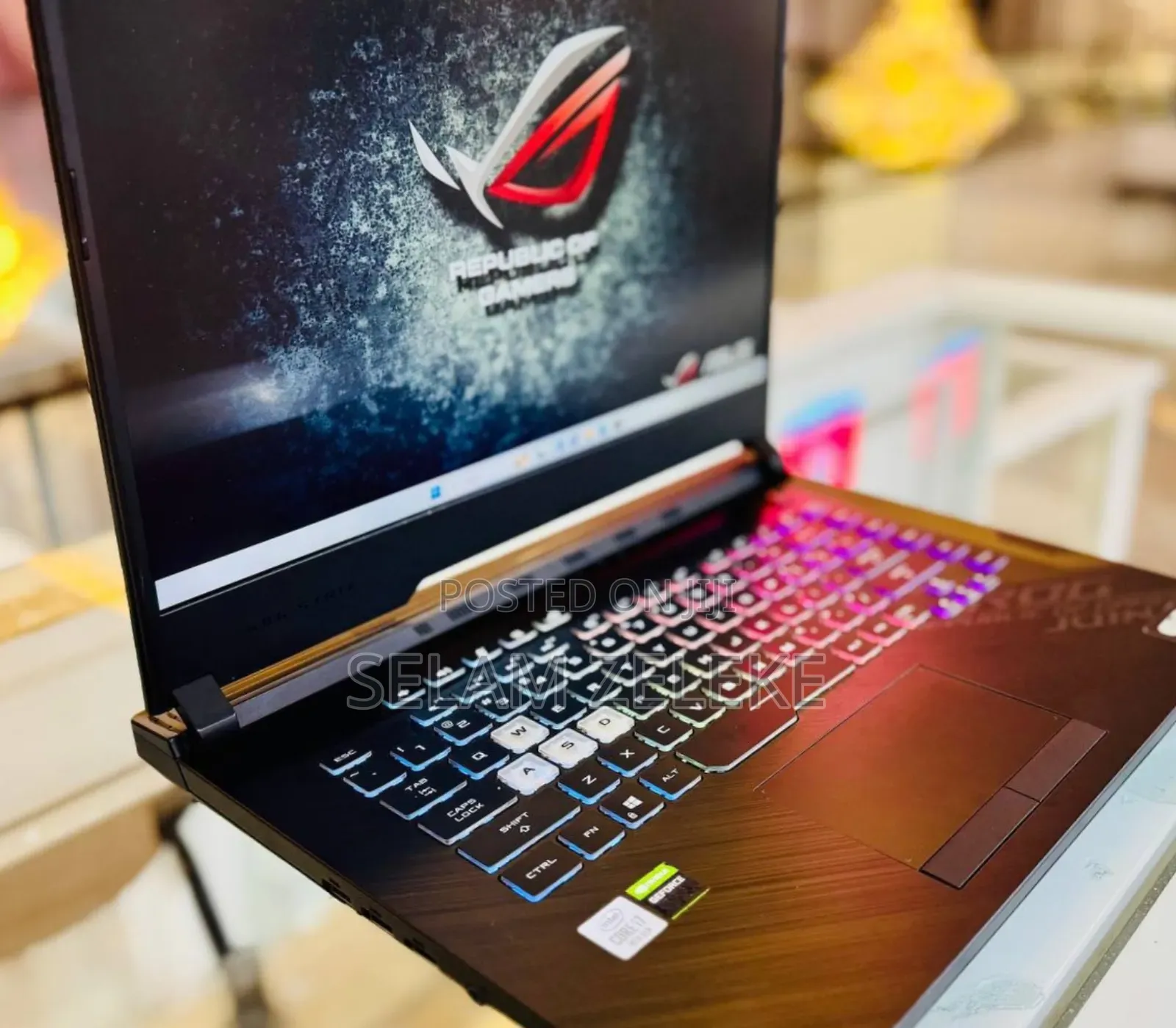 New Laptop Asus ROG Strix G15 G512 16GB Intel Core i7 SSD 512GB