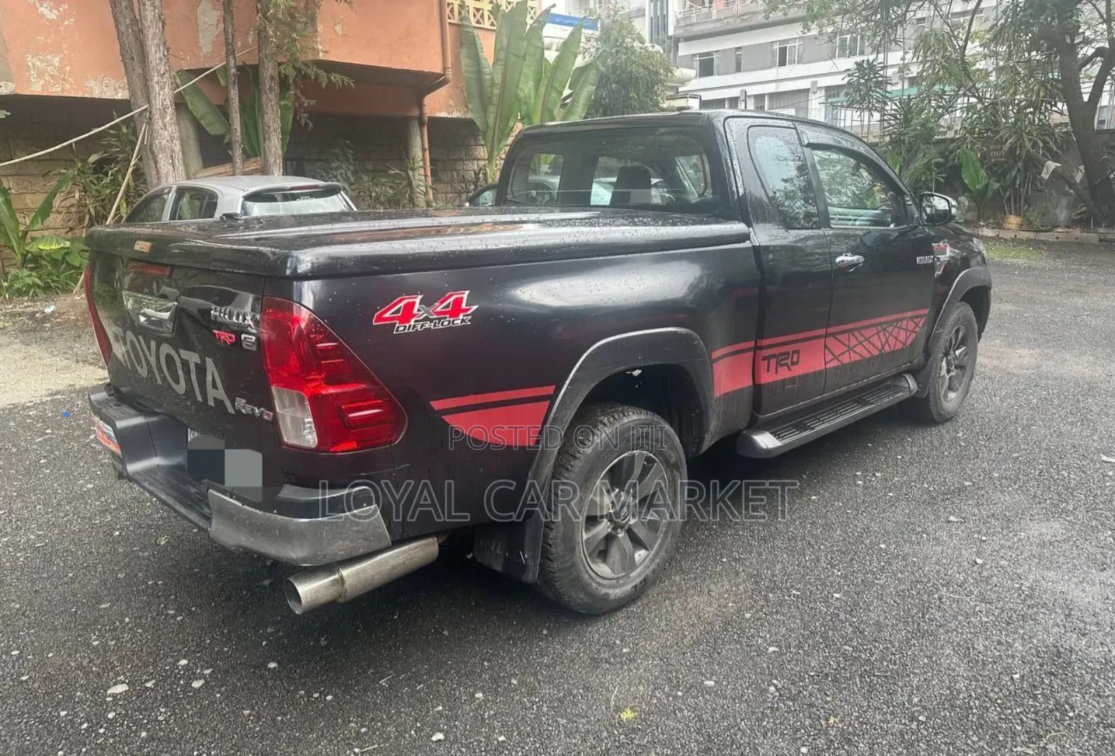 Toyota Hilux 2017 Black