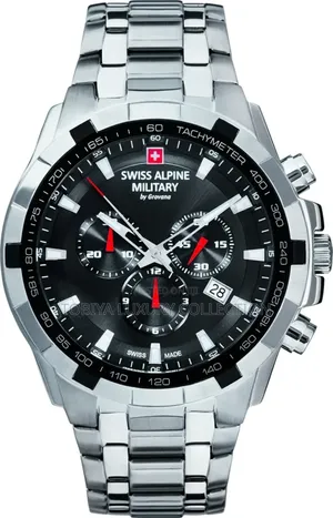 Swiss Alpine Military 7043.9137sam Men's Watch Chronograph