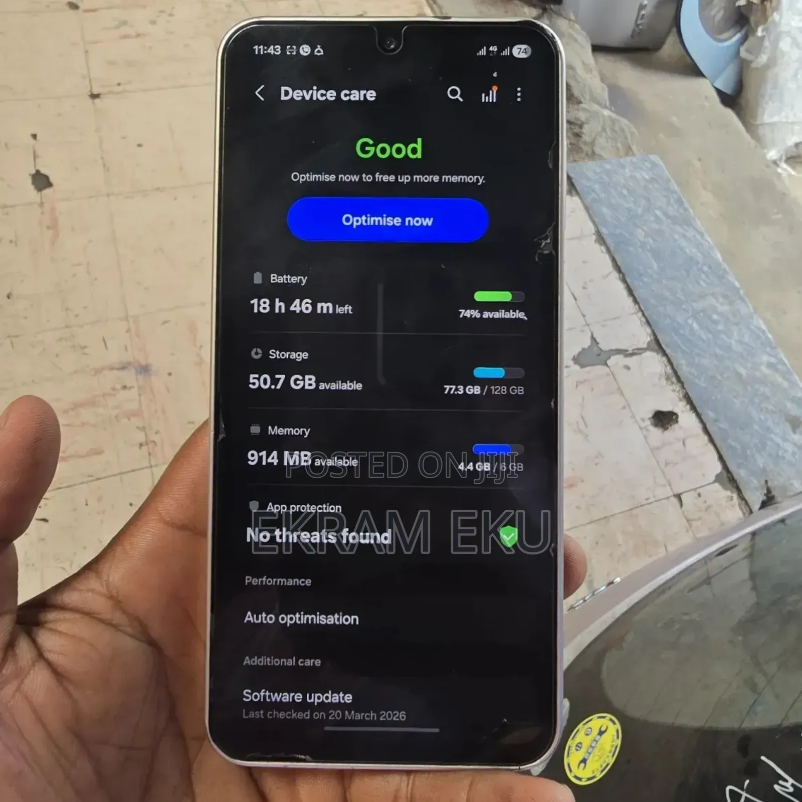 Samsung Galaxy M16 128 GB Pink