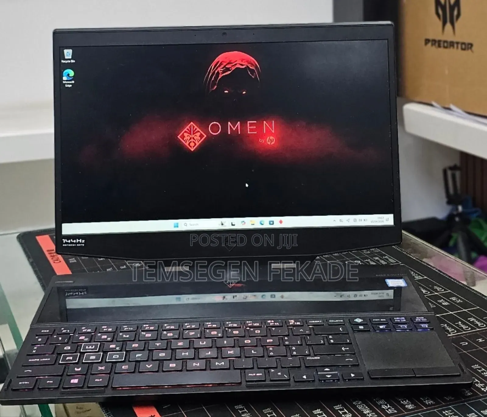 New Laptop HP Omen 15 16GB Intel Core i7 SSD 512GB