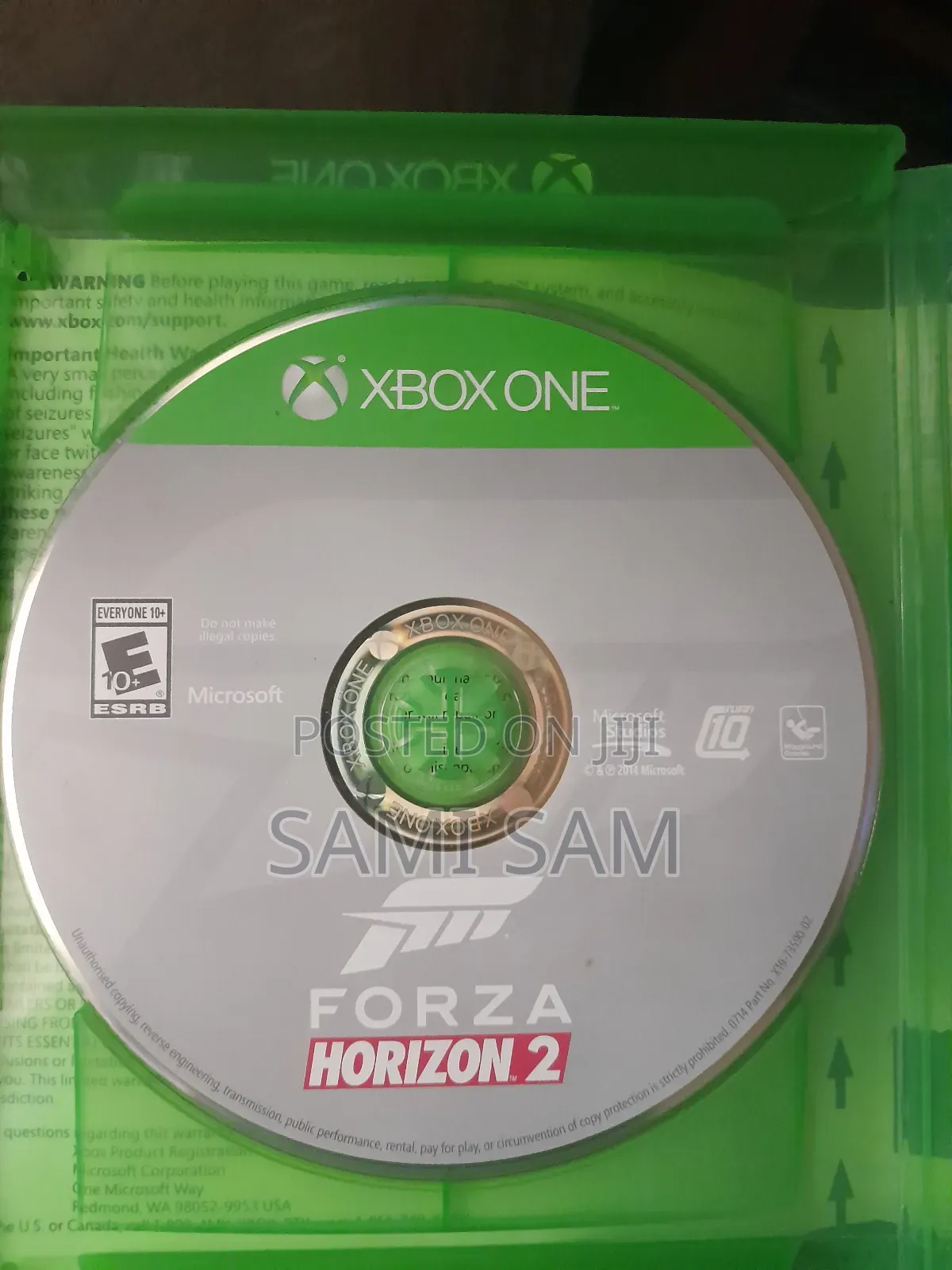 Xbox One Cd Forza Horizon 2