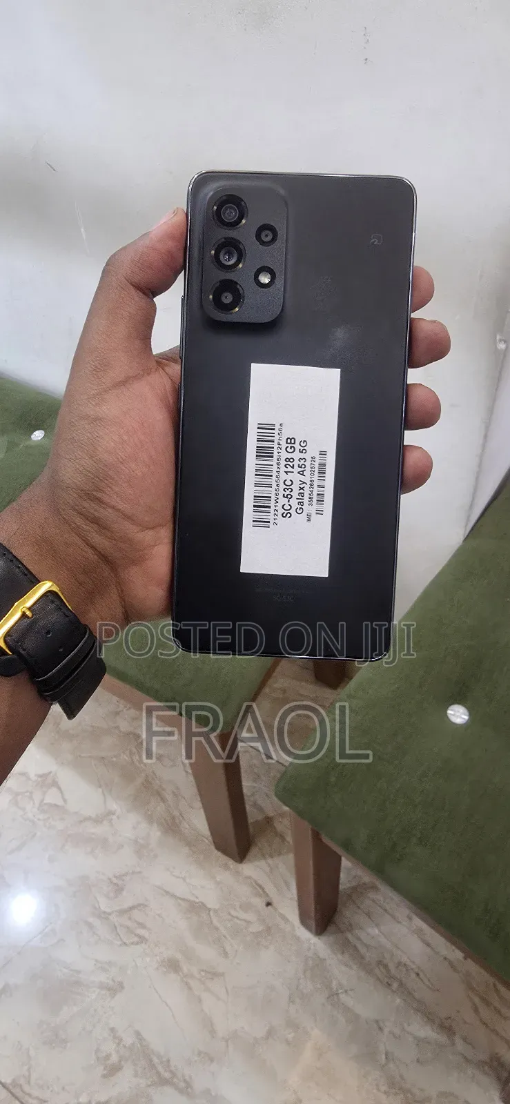 New Samsung Galaxy A53 5G 128 GB Black