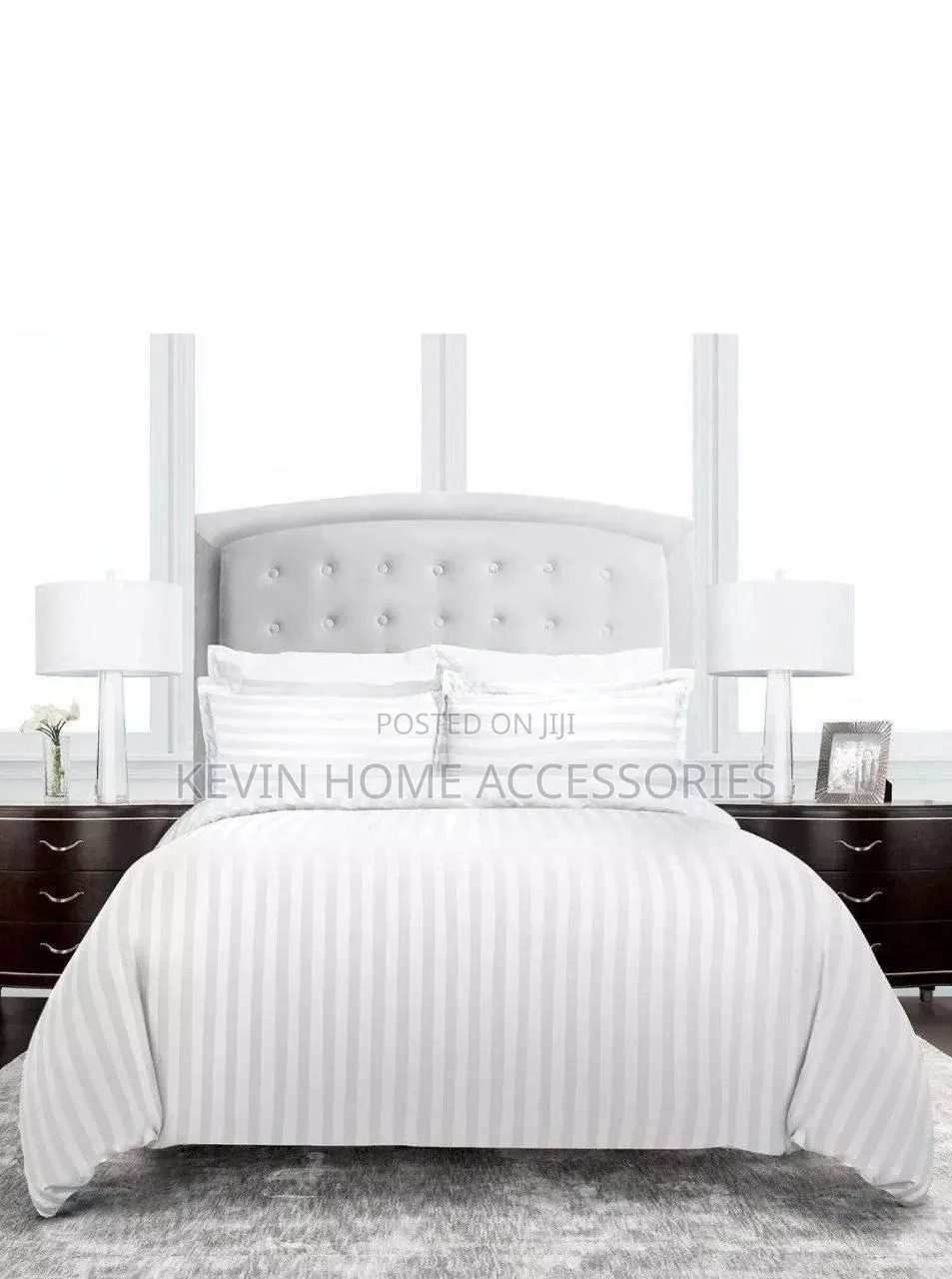 Chocolate Stripe Coforter Set