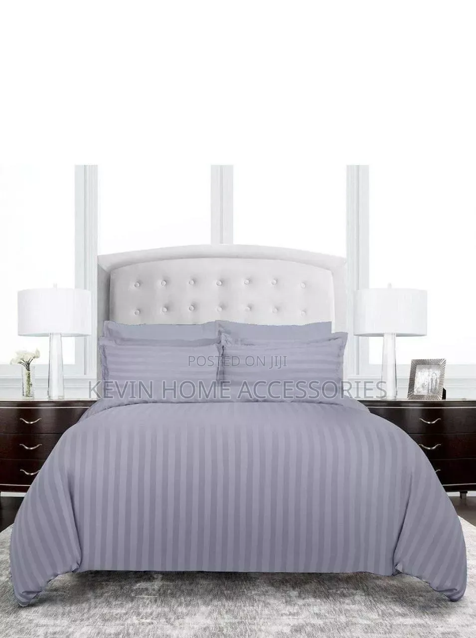 Chocolate Stripe Coforter Set