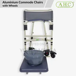Shower Commode Transport Wheelchair敏达space-Saving Solution for Daily